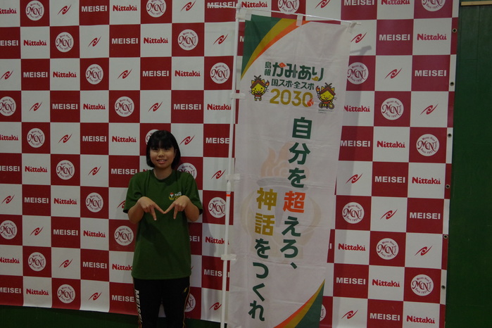 中野選手_卓球